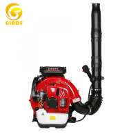 CE 2stroke 75.6cc gasoline backpack air leaf mist snow blower